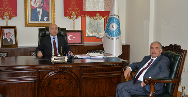 Belediye Başkanı Özkan’dan Rektör Kar’a Ziyaret